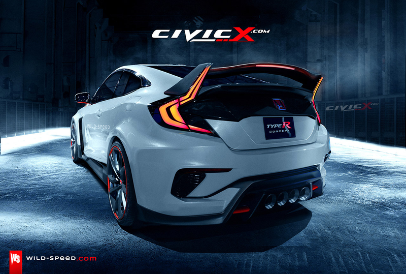 Illustration for article titled Would You Buy America's Civic Type-R Coupe If It Looked Like This?